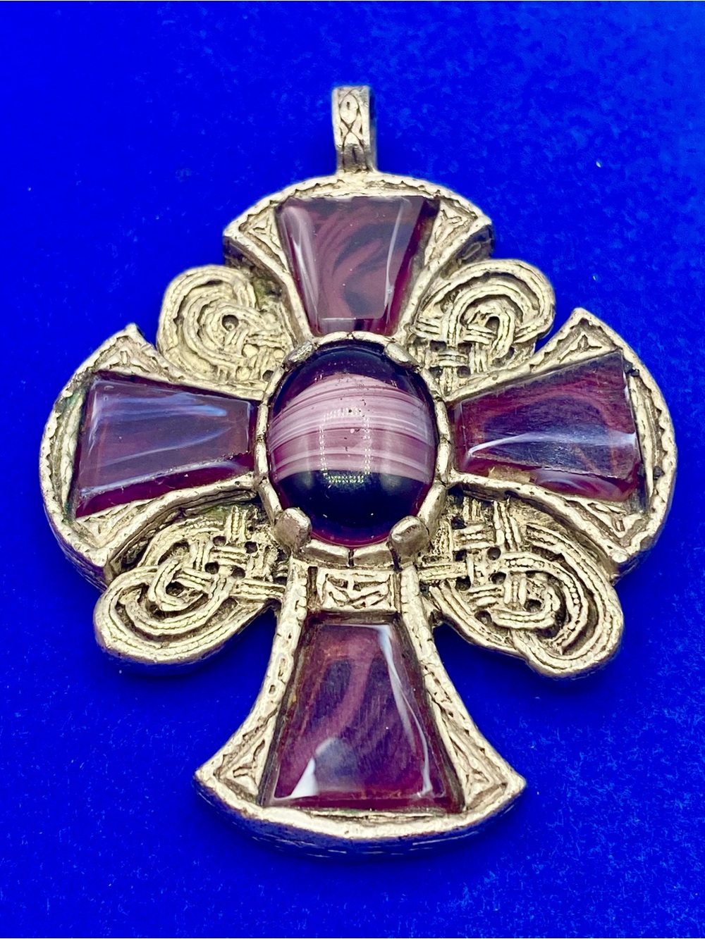 Vintage Miracle Celtic Cross Pendant